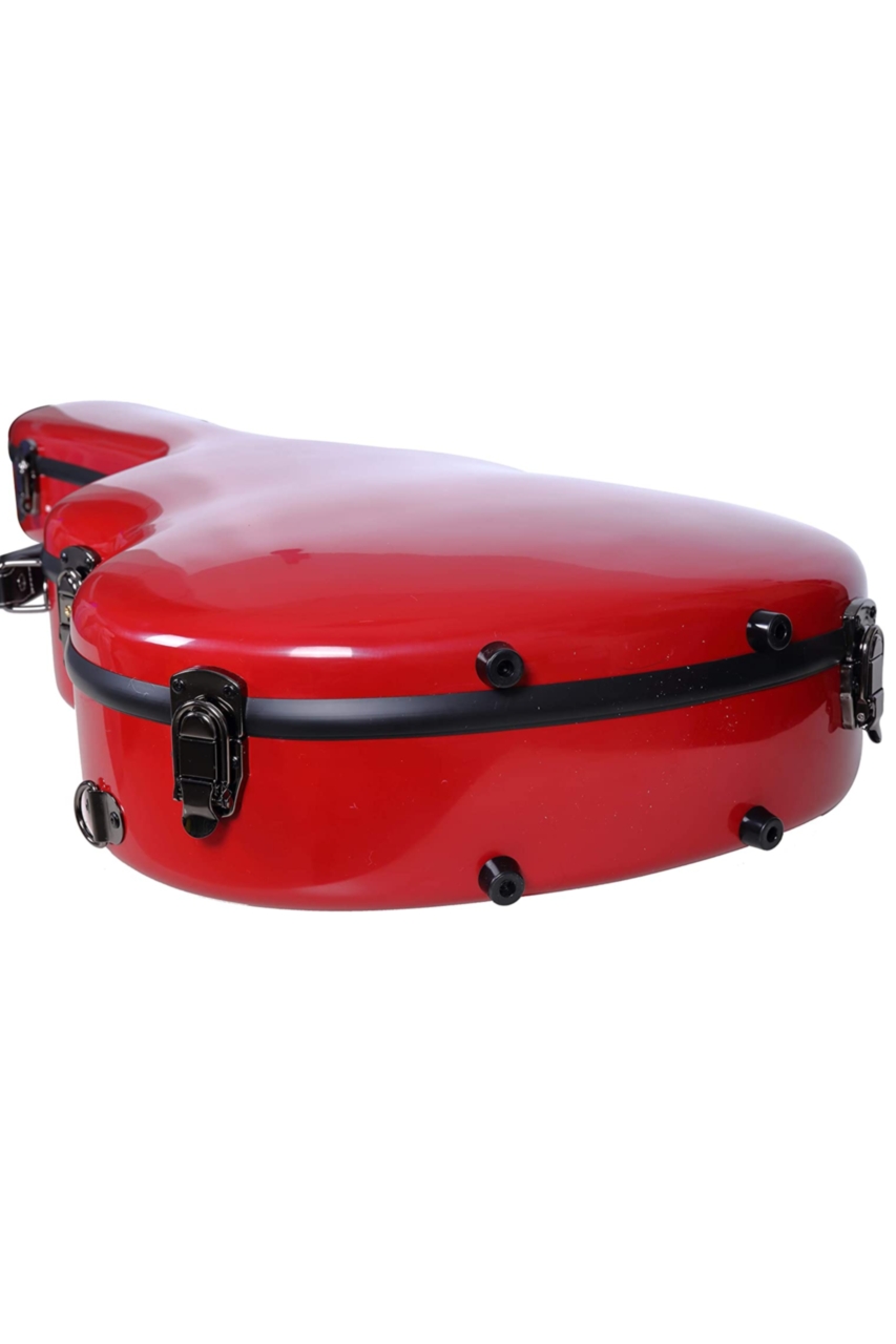 CRF2020CRD FIBRA DE VIDRIO GUITARRA CLÁSICA ROJA - Imagen 4