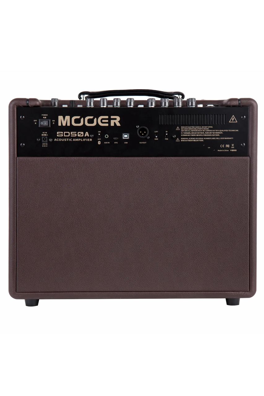 Alternative view of Amplificador Mooer SD50A 50W