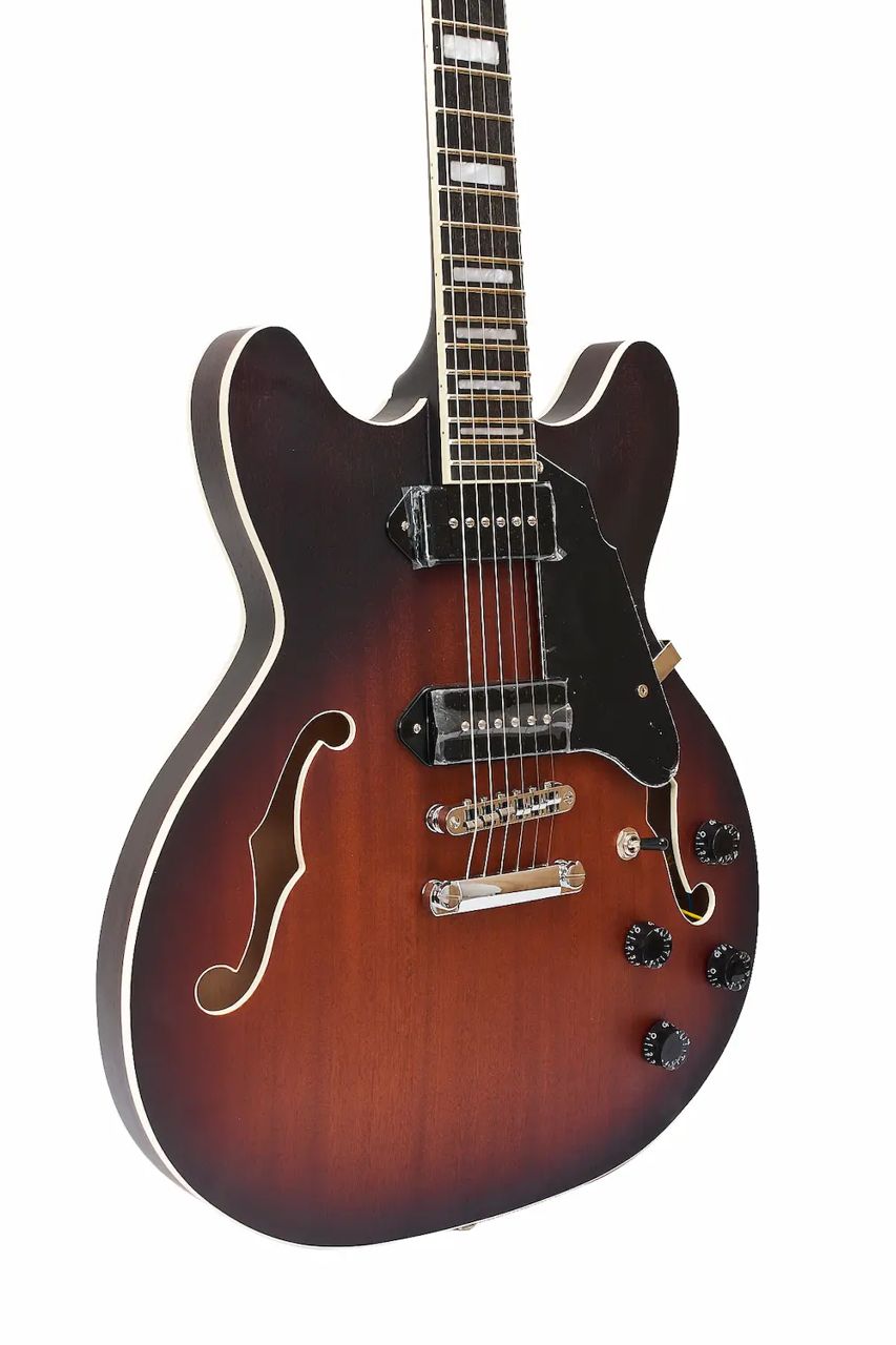 Guitarra Eléctrica Persian EGJ902 – Jazz Style Hollow Body, New Orleans - Imagen 10