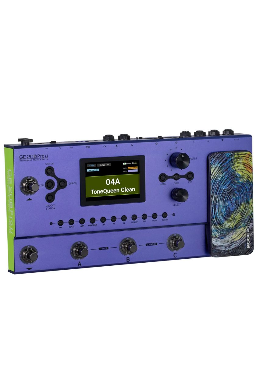 Alternative view of Pedal Multiefectos - GE200 PRO LI