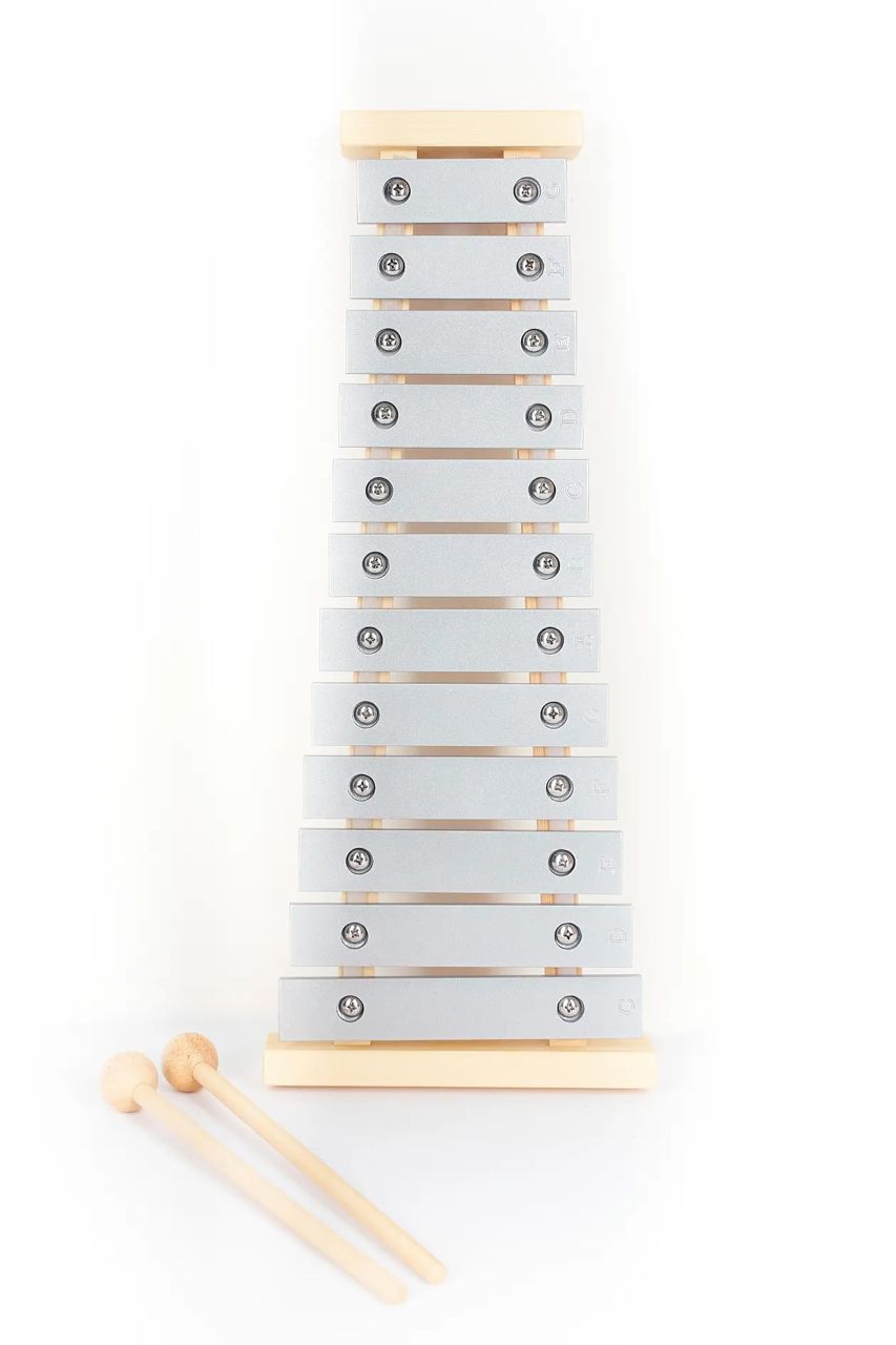 Metalófono TL12A Profesional - 12 Teclas de Metal Afinado