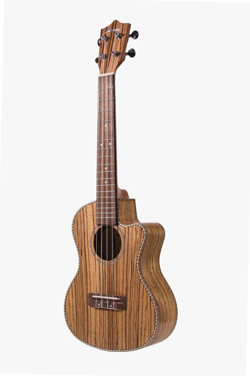 Ukelele Persian UKTC ZEBRA - Diseño Exótico y Sonido Vibrante