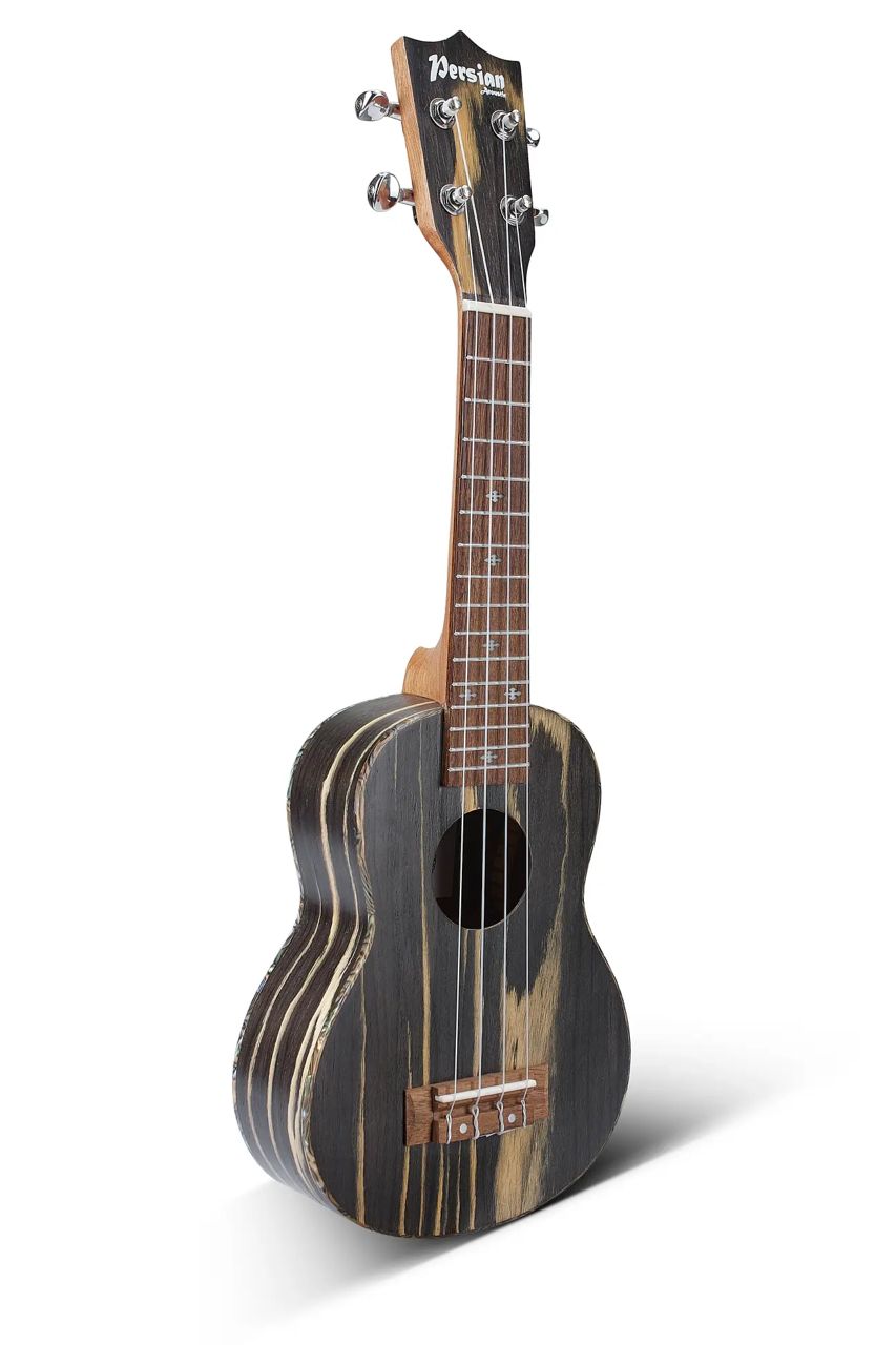 Alternative view of Ukelele Soprano Persian AU-K40-21 - Brillante y Portátil