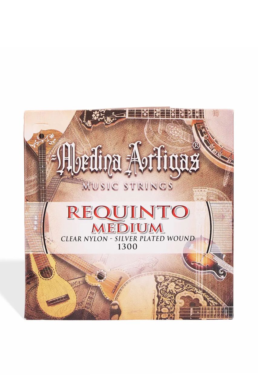 Cuerdas para Requinto 1300 - Nylon Clear y Entorchado Plateado