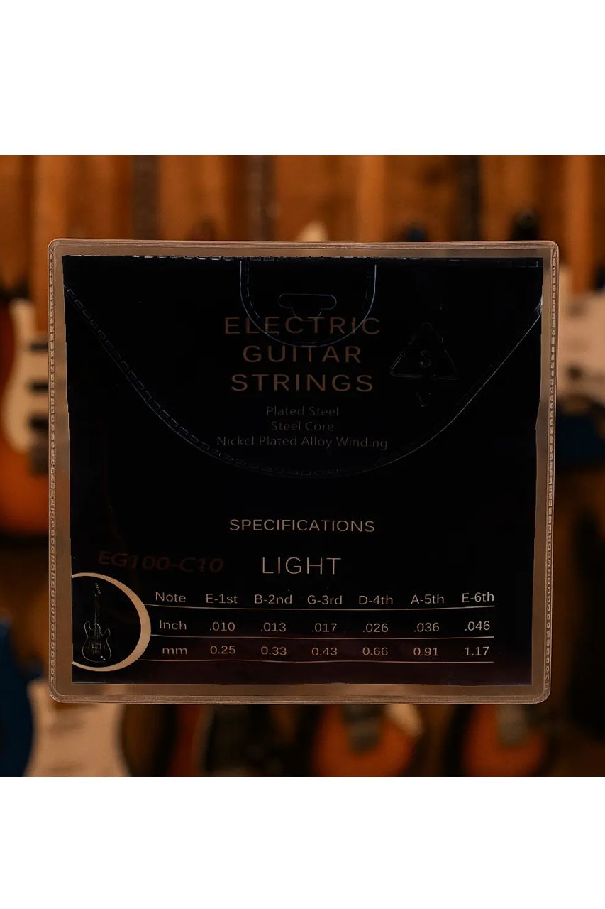 Alternative view of Cuerdas Guitarra Eléctrica EG100-C10 - Acero Niquelado
