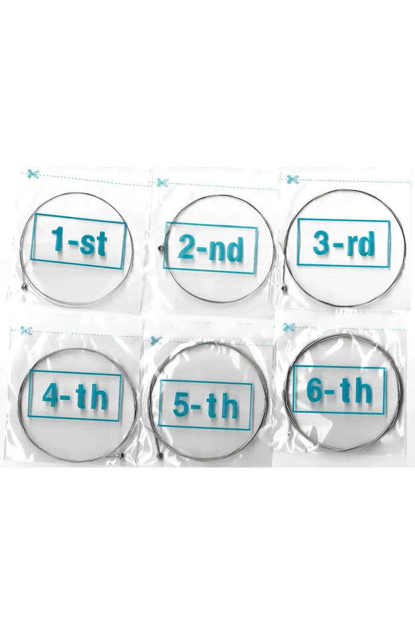 Alternative view of Cuerdas Guitarra Eléctrica EG200 - Núcleo Hexagonal