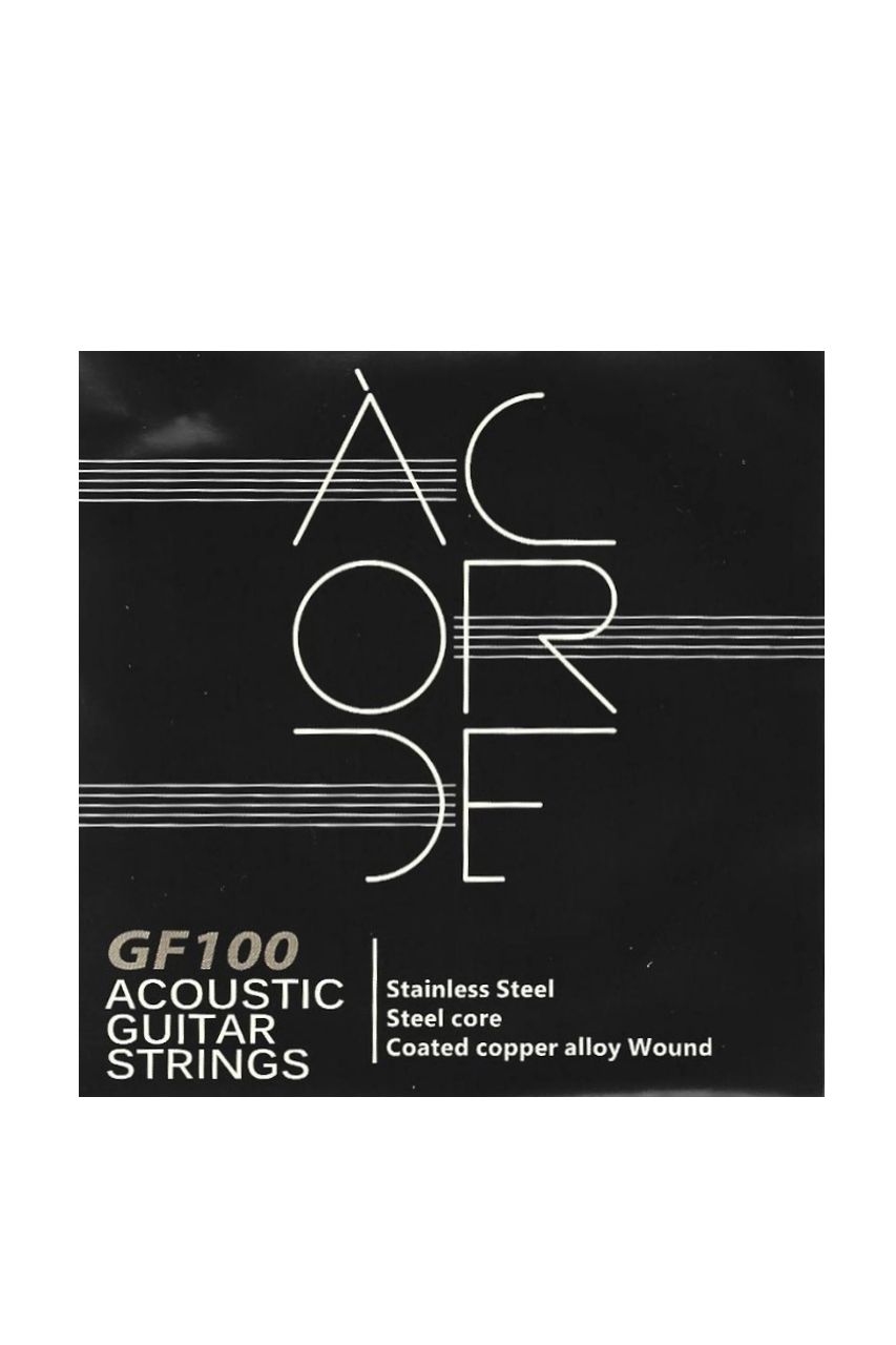 Cuerdas Guitarra Acústica GF100 - Acero Inoxidable