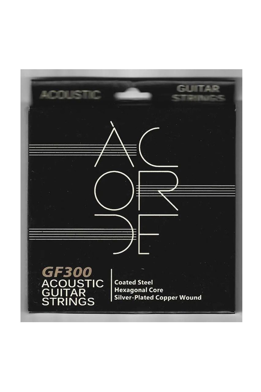 Cuerdas Guitarra Acústica GF300 - Acero Hexagonal