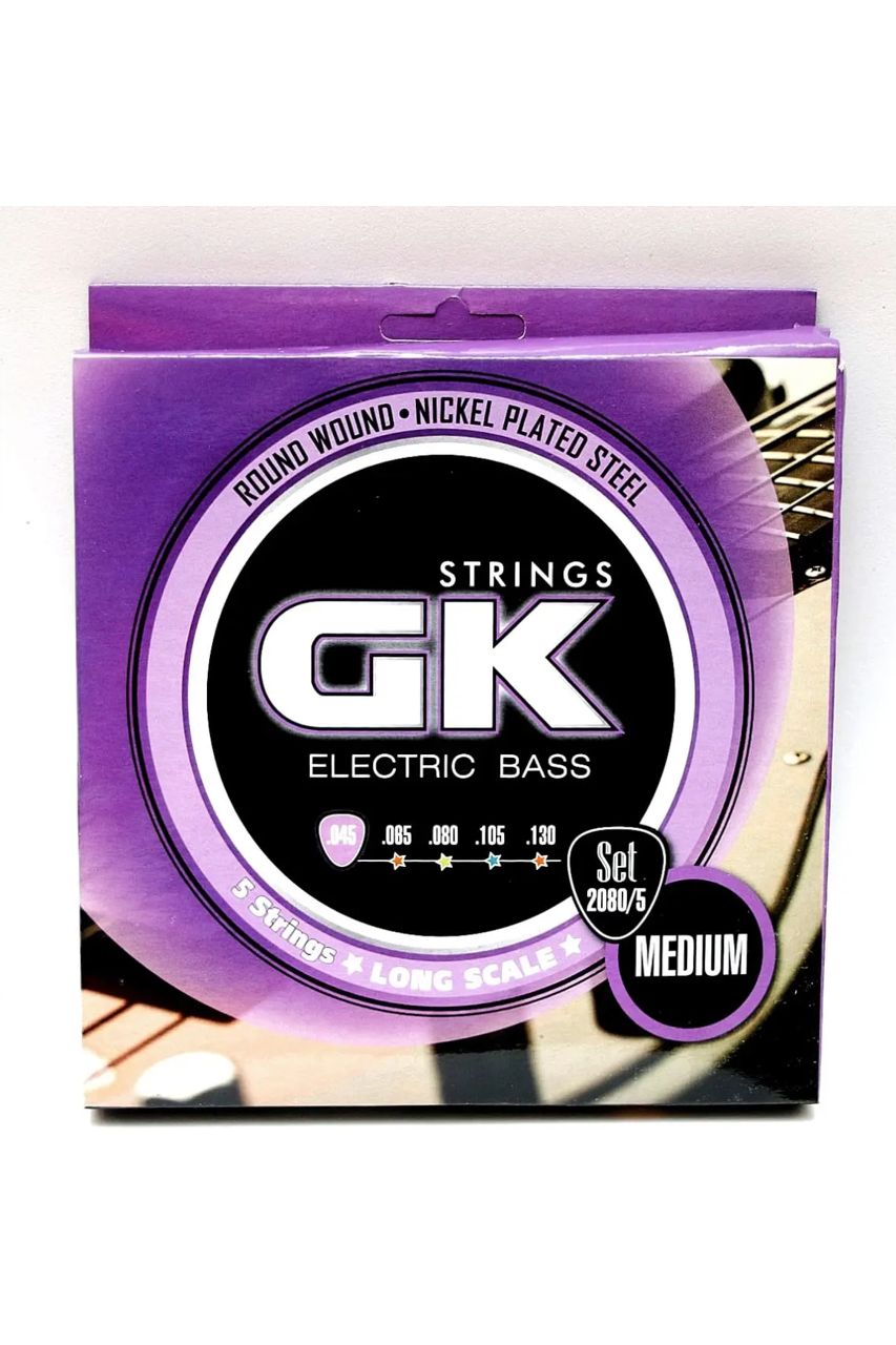 Cuerdas para Bajo Eléctrico GK Morada Medium