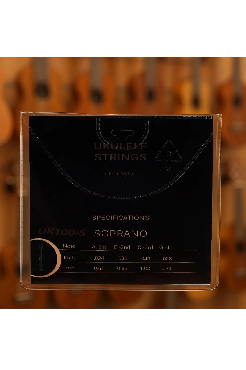 Alternative view of Cuerdas Ukelele UKS100-S - Nylon Clear