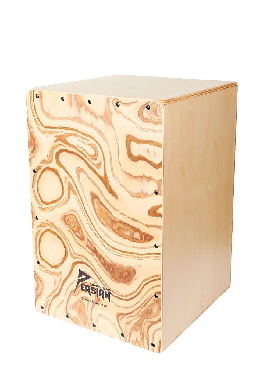 Cajón Persian WL-12R – Tapa de Sauce Zebra, cuerpo de Abedul - Imagen 2