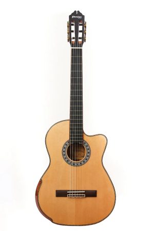 Guitarra Acústica Persian AC181AC – Clásica, tapa de Pino Abeto y Palo Rojo