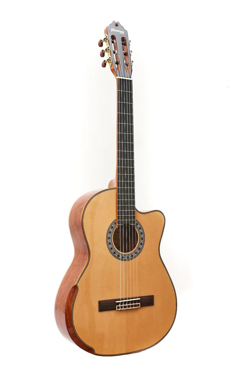 Guitarra Acústica Persian AC181AC – Clásica, tapa de Pino Abeto y Palo Rojo - Imagen 3