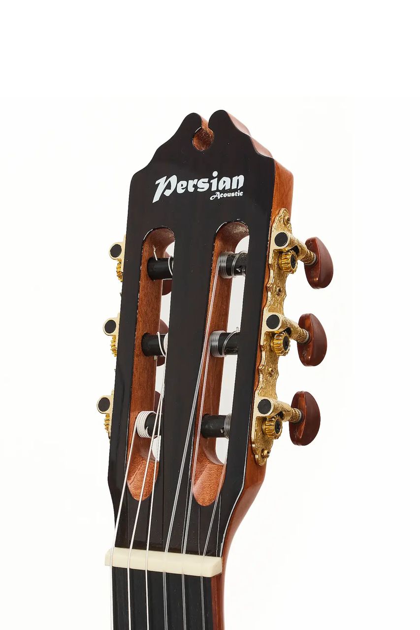 Guitarra Acústica Persian AC181AC – Clásica, tapa de Pino Abeto y Palo Rojo - Imagen 8