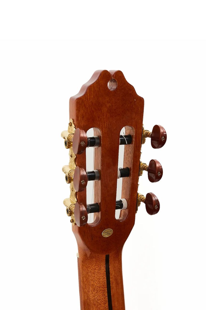 Guitarra Acústica Persian AC181AC – Clásica, tapa de Pino Abeto y Palo Rojo - Imagen 9