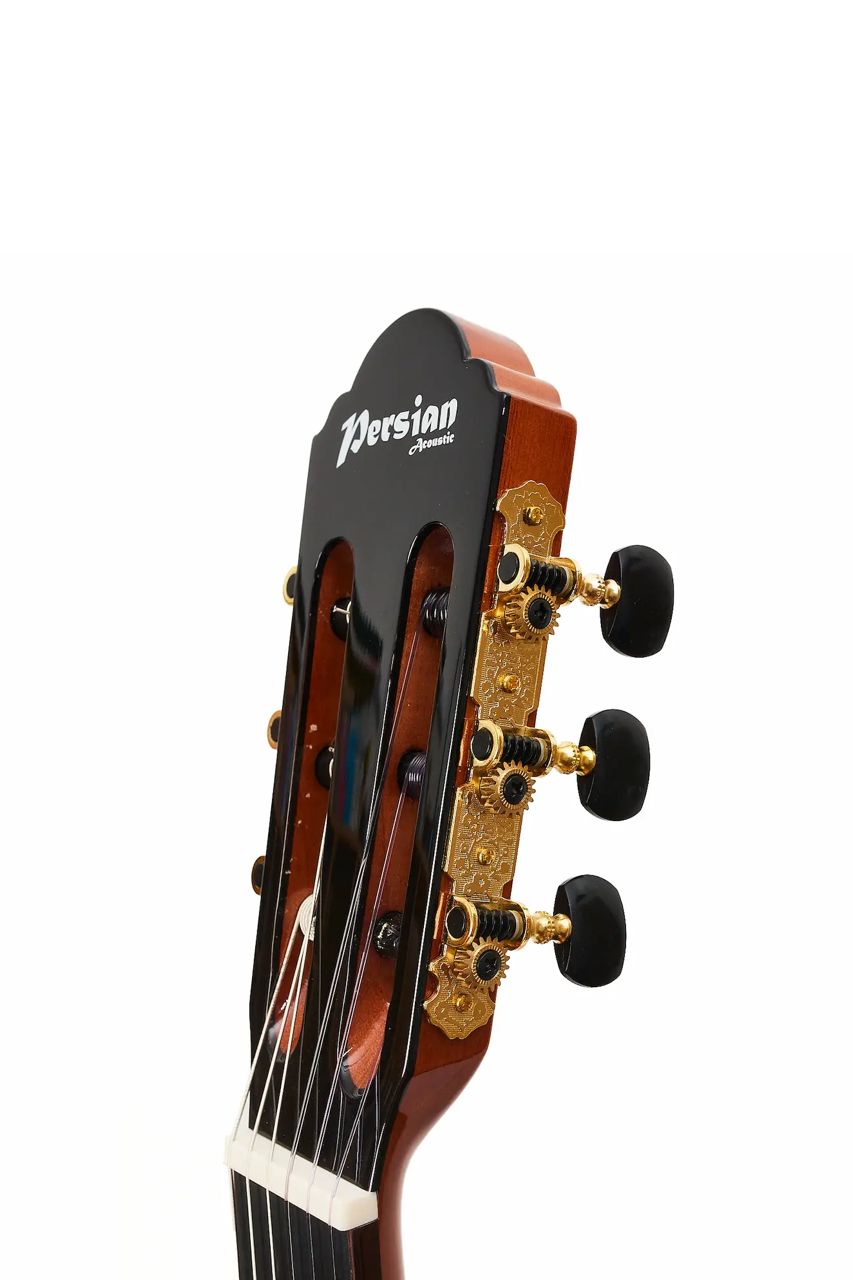 Guitarra Acústica Persian WCG180AC – Clásica 39", tapa Pino Abeto macizo Grado A - Imagen 10