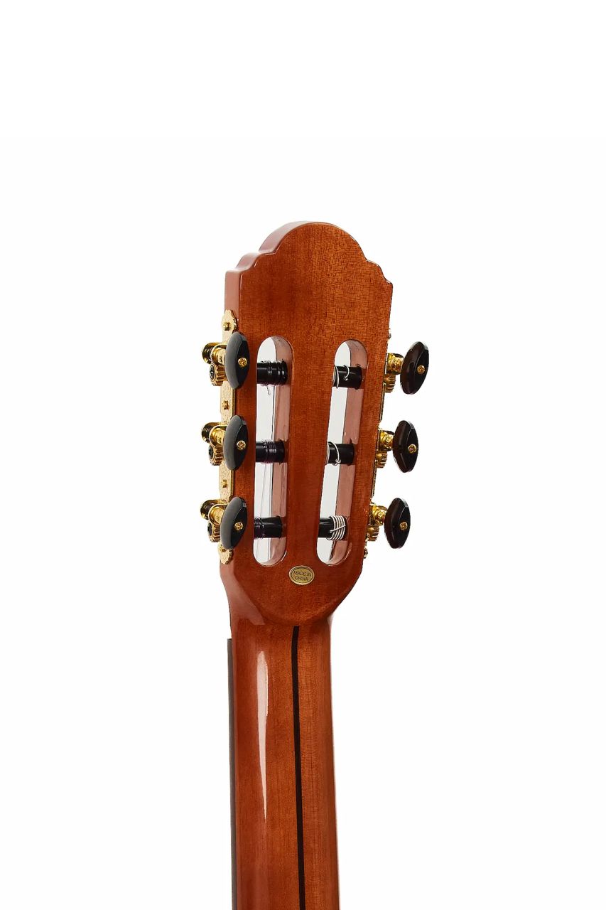 Guitarra Acústica Persian WCG180AC – Clásica 39", tapa Pino Abeto macizo Grado A - Imagen 11