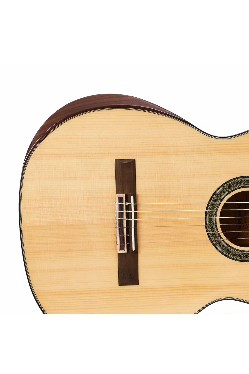 Guitarra Acústica Persian WCG180AC – Clásica 39", tapa Pino Abeto macizo Grado A - Imagen 5