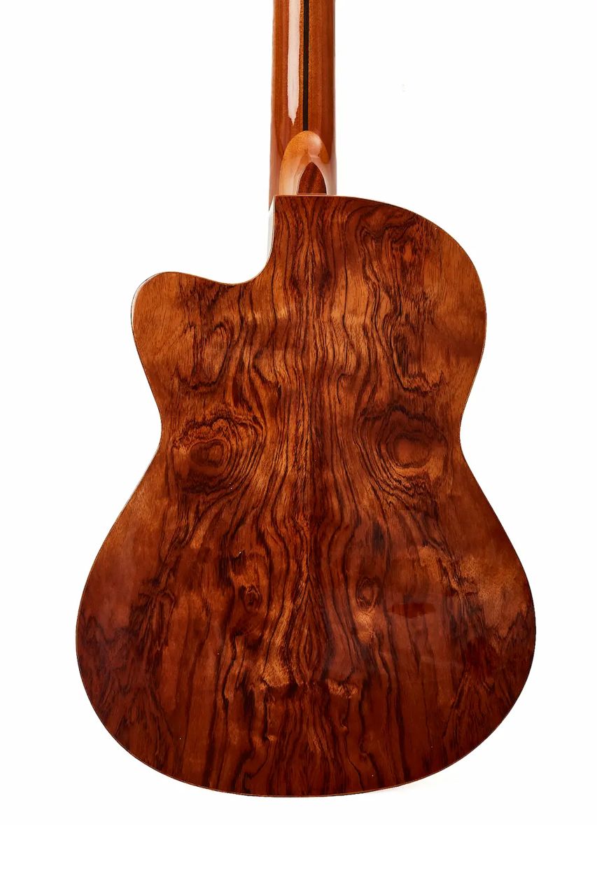 Guitarra Electroacústica Persian AC181AC-E – Clásica con cutaway, Zebrano/Palo Rojo - Imagen 9