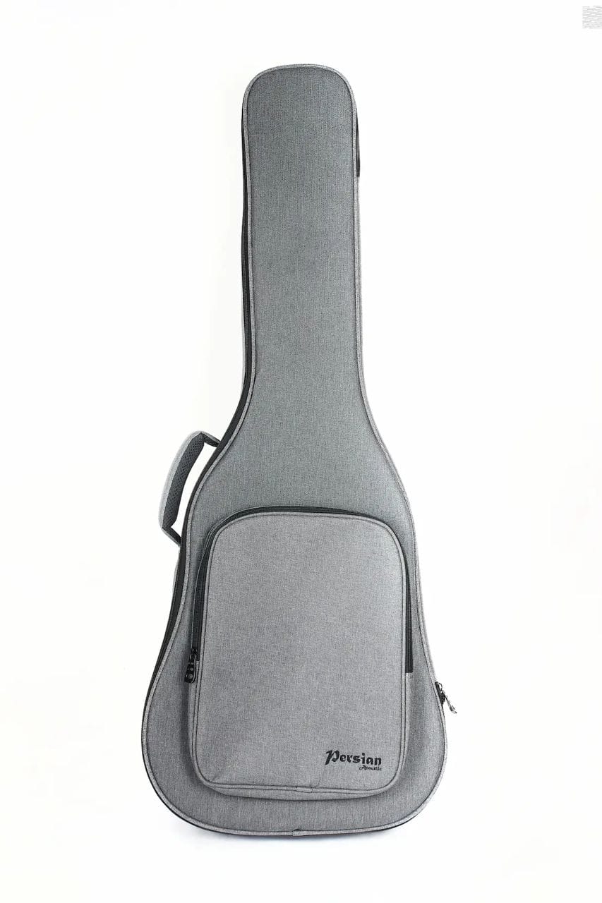 Estuche Persian BGW715B para Guitarra Acústica – Folk/Dreadnought, acolchado 20mm