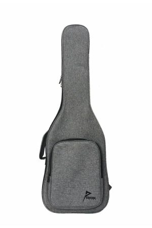 Estuche Persian BGEG715B para Guitarra Eléctrica – Gris Oxford, acolchado 20mm