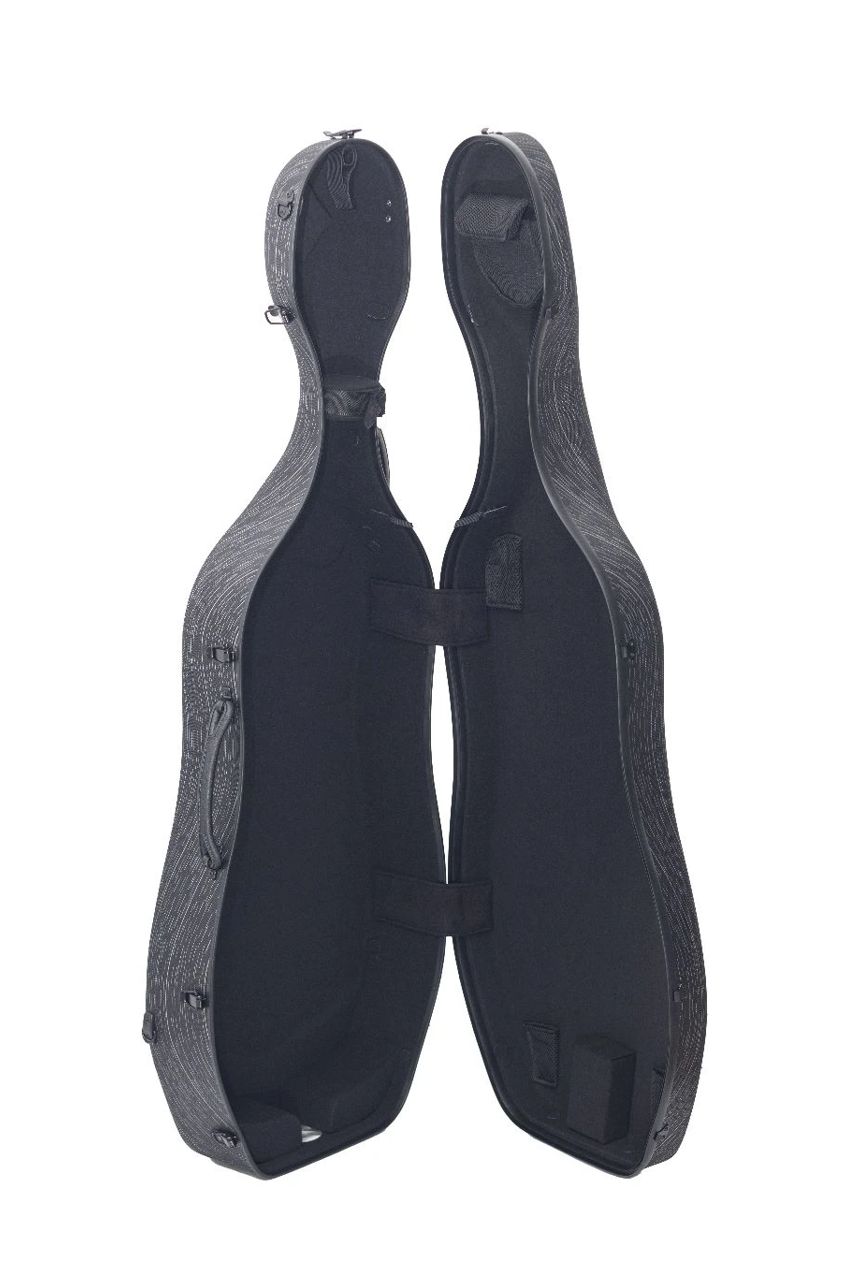 Estuche Aileen CSC-P303 para Violonchelo 4/4 – Rígido composite PC, 4kg con ruedas