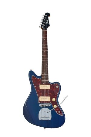Guitarra Eléctrica Persian JM40 – Estilo Jazzmaster, Azul Rey, mástil arce