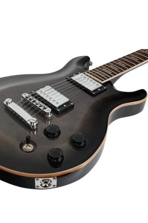 Alternative view of Guitarra Eléctrica Persian DC400 – Color Gris/Negro, diseño clásico