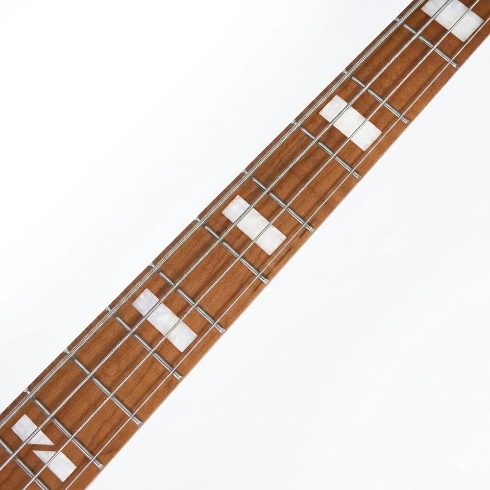 MOOER MBJ420 | Bajo Eléctrico 4 cuerdas Jazz Bass Red Burst - Imagen 7