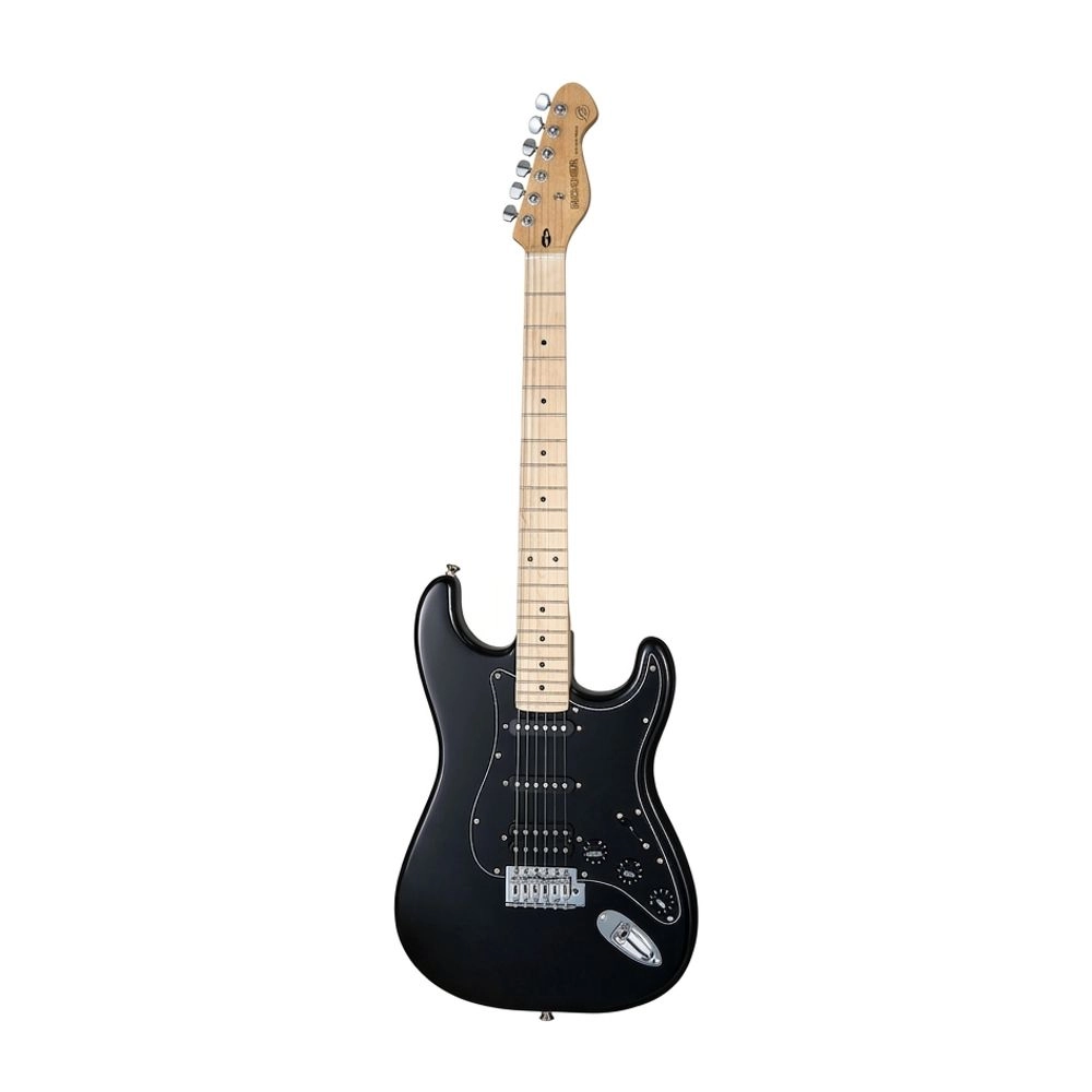 MOOER MSC11 PRO Black | Guitarra Eléctrica Strat con diapasón de arce